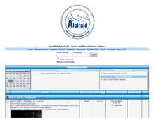Tablet Screenshot of forum.quellidellalpiraid.it